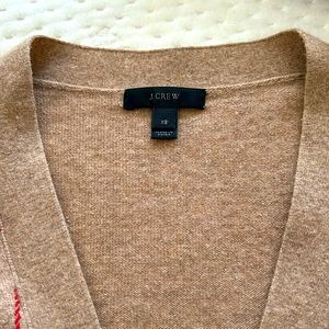 J.Crew wool cardigan.